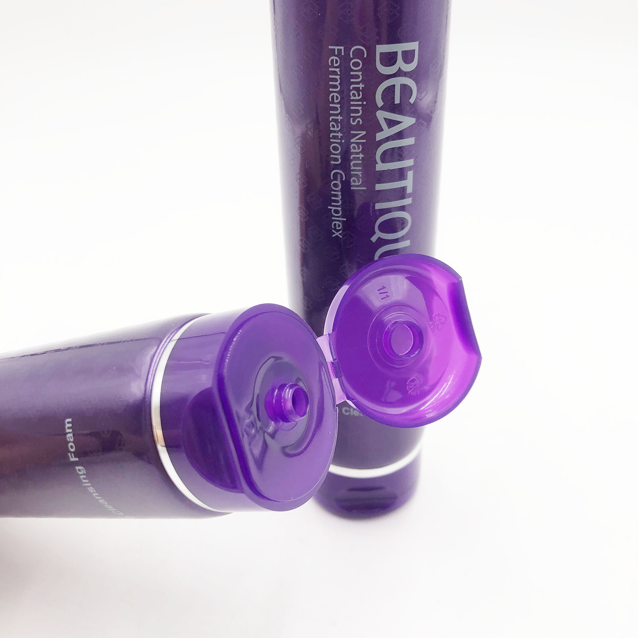 Purple Empty Packaging Tubes Purple Empty Packaging Tubes