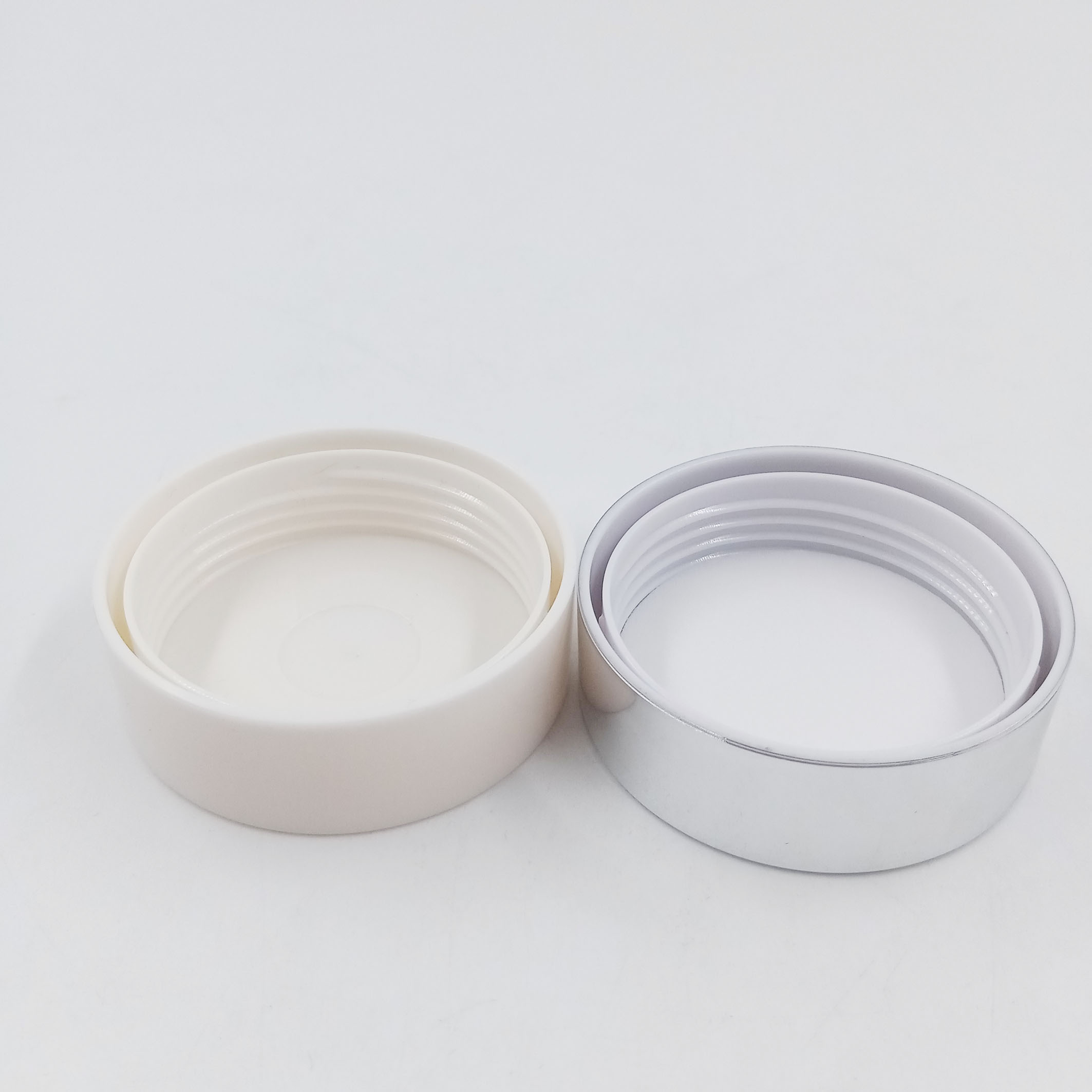 Dark Purple Cosmetic Jars Lid