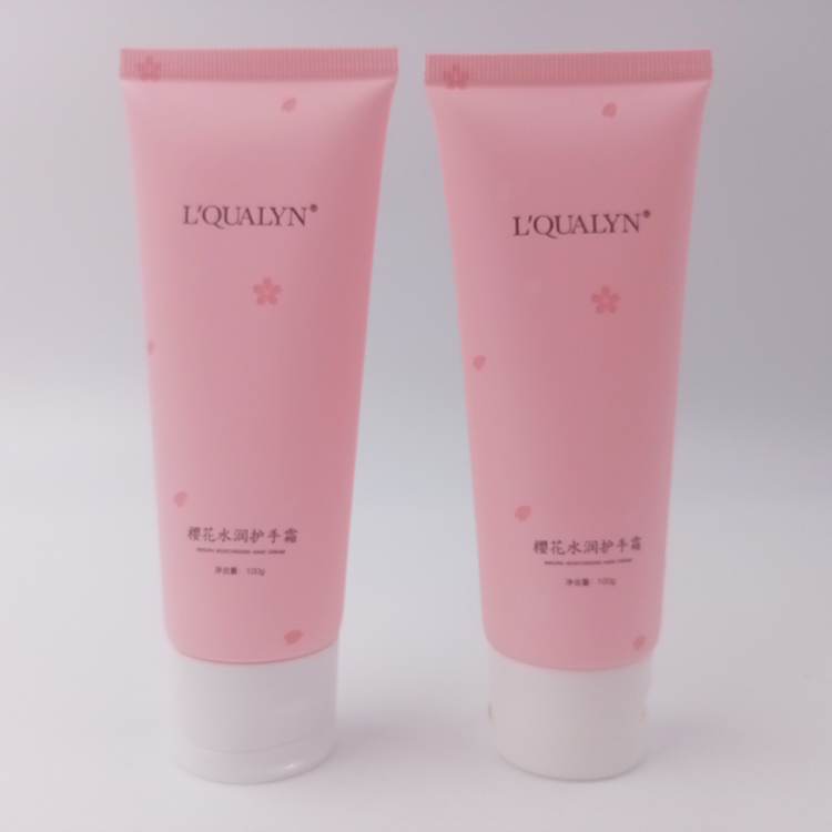 Pink Hand Cream Tubes