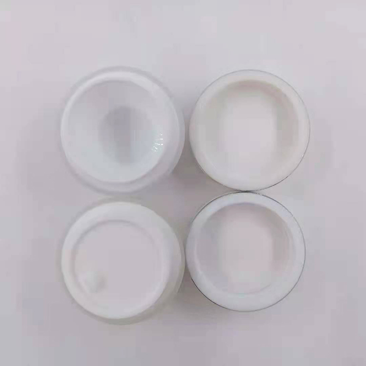 White Eye Cream Jars