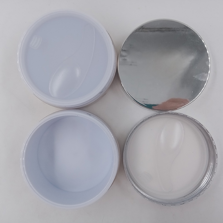 Cosmetic Jars And Silver Lids