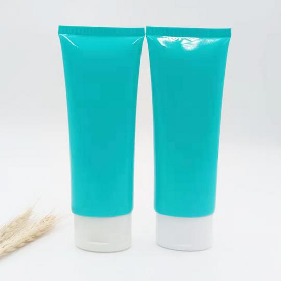 100g flat Facial Cleanser Cosmetic Tubes
