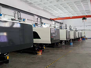 Automated machine production in three workshops